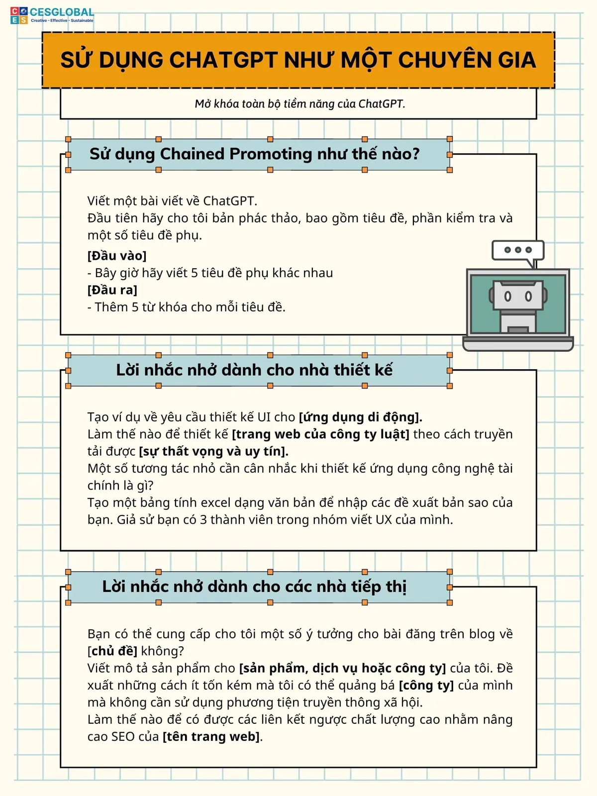 Sử dụng Chained Prompting như thế nào